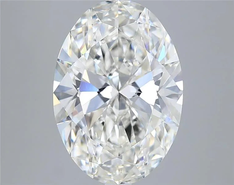5.05ct Oval Lab Grown Diamond (Colour G, Clarity VVS2, IGI Certified)