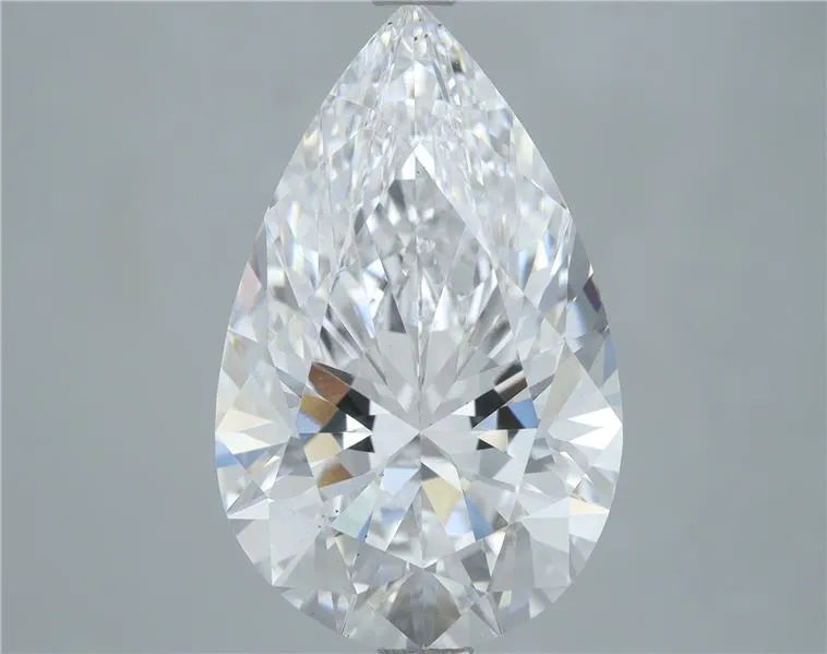 5.05ct Pear Lab Grown Diamond (Colour D, Clarity VS2, Cut EX, IGI Certified)