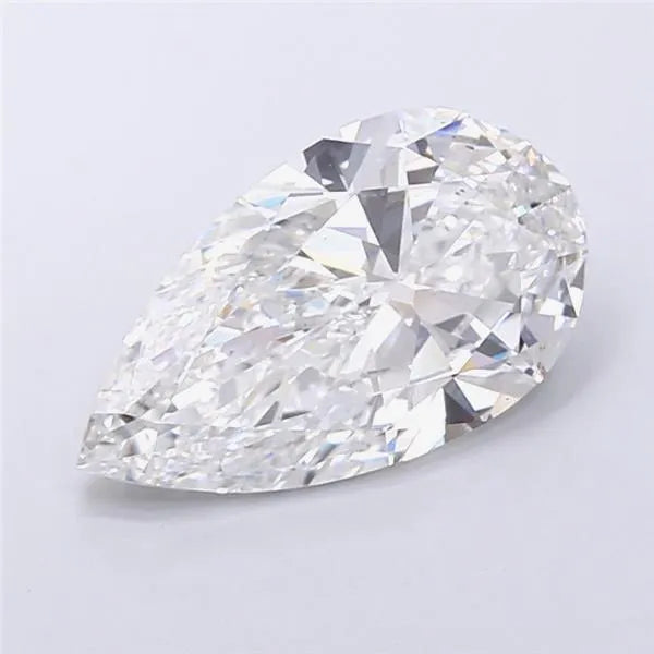 5.05ct Pear Lab Grown Diamond (Colour E, Clarity VS2, IGI Certified)