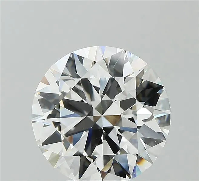 5.05ct Round Lab Grown Diamond (Colour F, Clarity VVS2, Cut EX, GIA Certified)