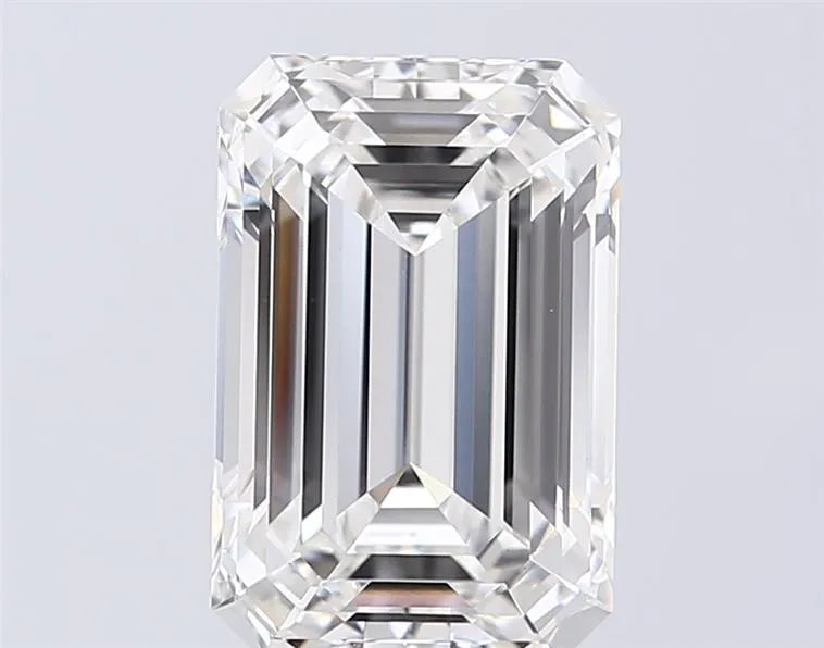 5.06ct Emerald Lab Grown Diamond (Colour F, Clarity VVS2, IGI Certified)