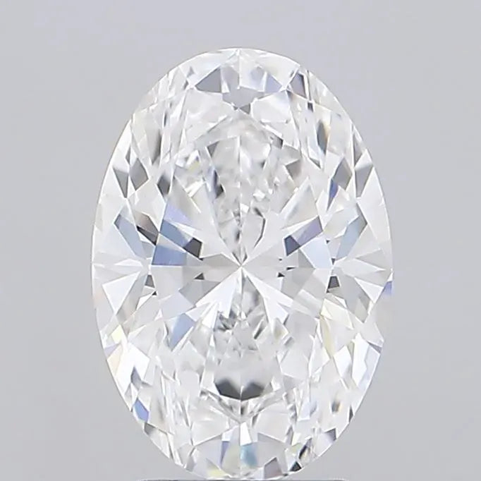 5.06ct Oval Lab Grown Diamond (Colour E, Clarity VVS1, IGI Certified)