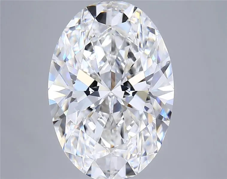 5.06ct Oval Lab Grown Diamond (Colour E, Clarity VVS2, IGI Certified)