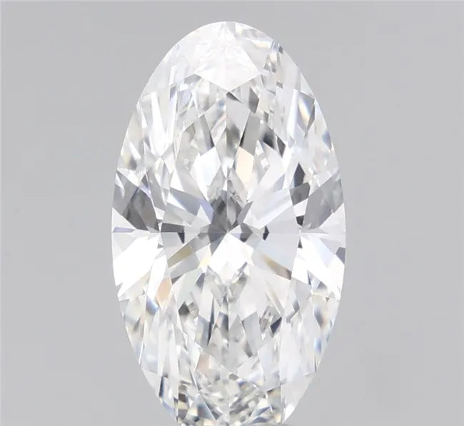 5.06ct Oval Lab Grown Diamond (Colour F, Clarity VVS1, IGI Certified)