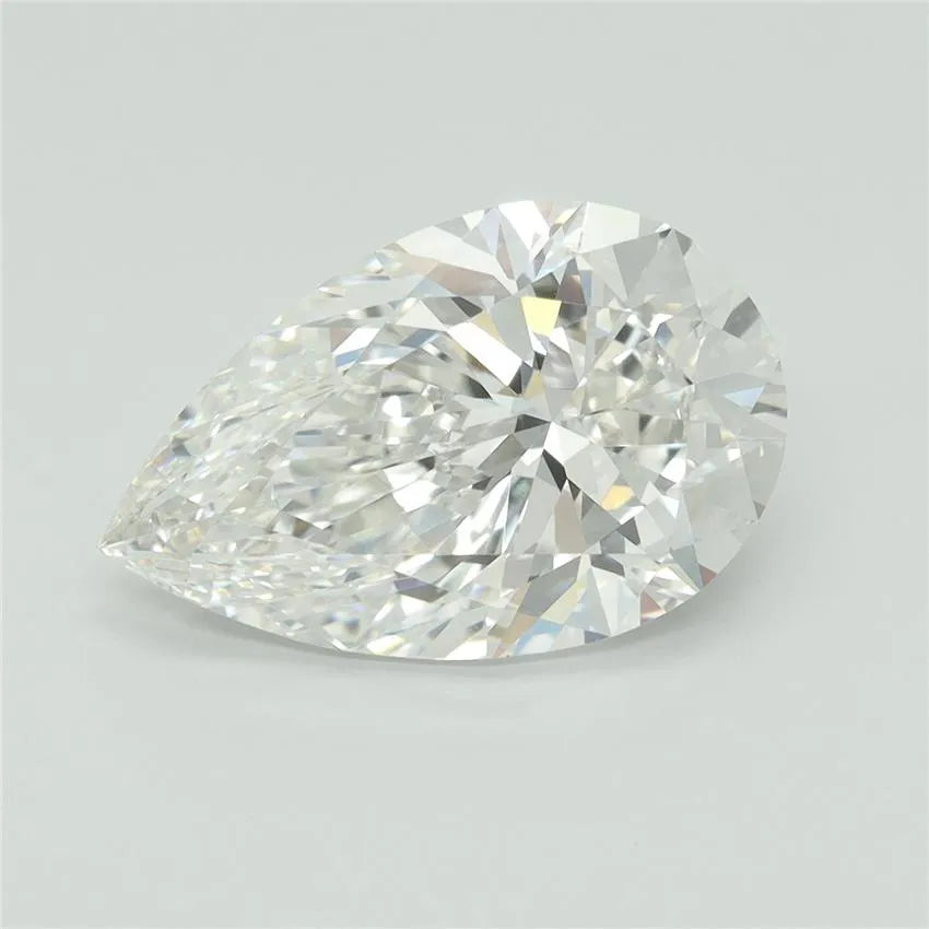 5.06ct Pear Lab Grown Diamond (Colour F, Clarity VVS2, IGI Certified)