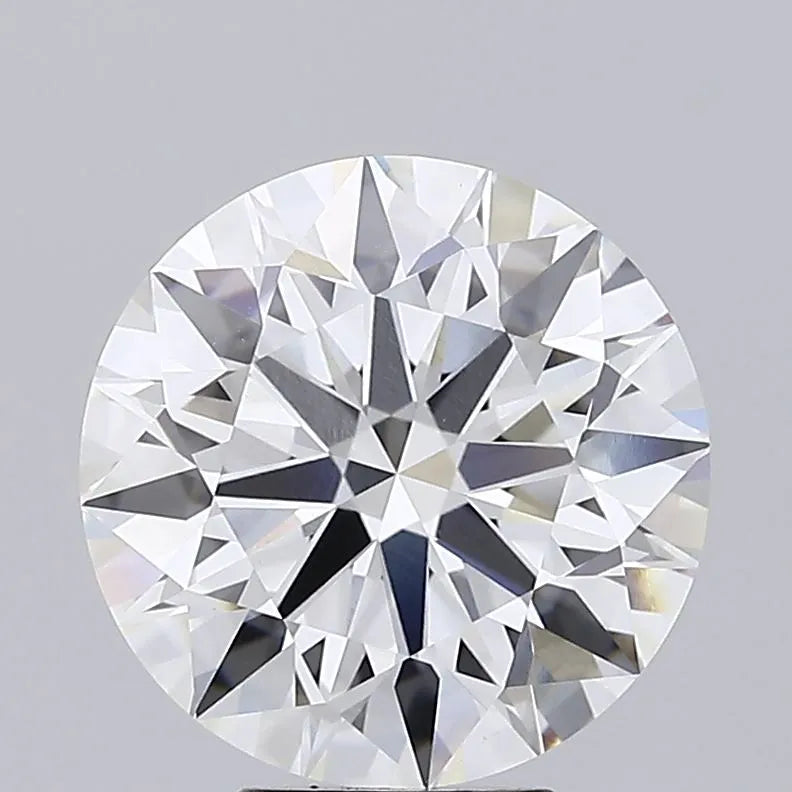 5.06ct Round Lab Grown Diamond (Colour E, Clarity VVS1, Cut ID, IGI Certified)