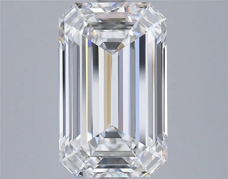 5.07ct Emerald Lab Grown Diamond (Colour E, Clarity IF, IGI Certified)