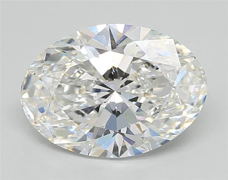 5.07ct Oval Lab Grown Diamond (Colour E, Clarity VVS2, IGI Certified)