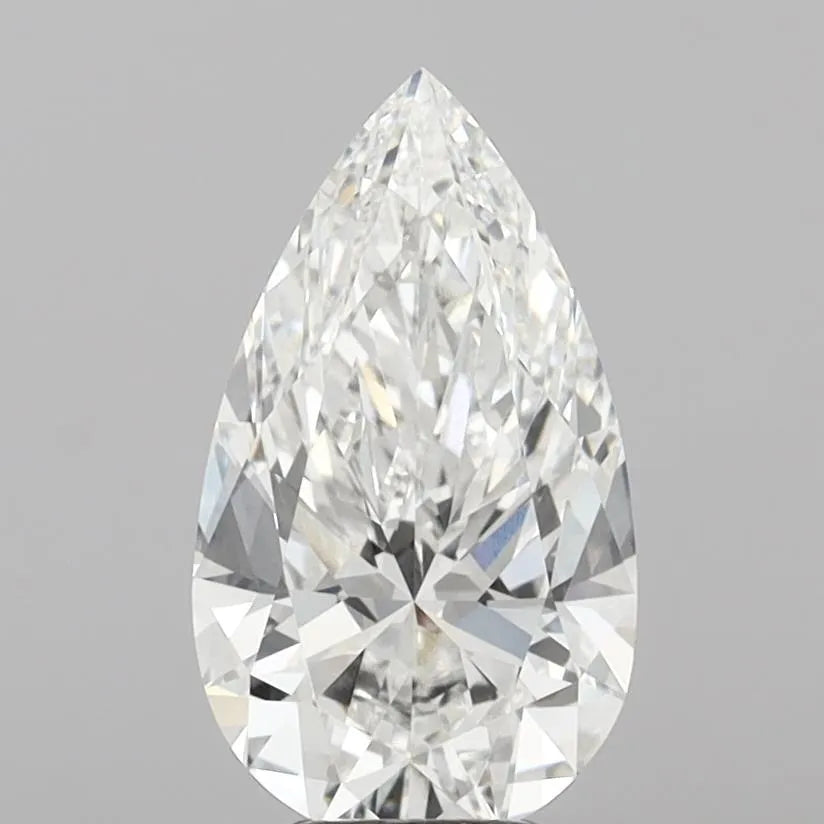 5.07ct Pear Lab Grown Diamond (Colour F, Clarity VVS2, IGI Certified)