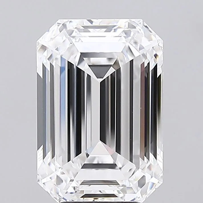 5.08ct Emerald Lab Grown Diamond (Colour D, Clarity FL, IGI Certified)