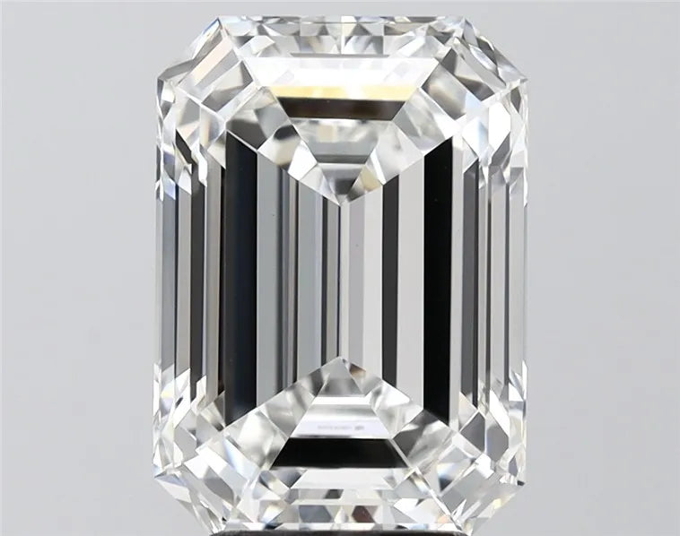 5.08ct Emerald Lab Grown Diamond (Colour F, Clarity VVS2, IGI Certified)