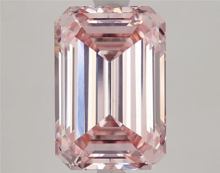 5.08ct Emerald Lab Grown Diamond (Colour Fancy Intense Pink, Clarity VS1, IGI Certified)