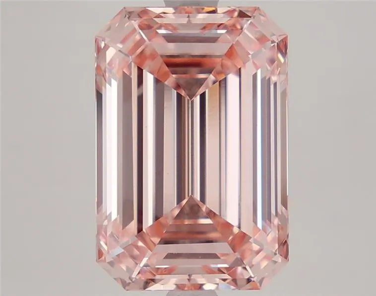 5.08ct Emerald Lab Grown Diamond (Colour Fancy Intense Pink, Clarity VVS2, IGI Certified)