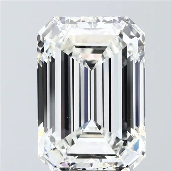 5.08ct Emerald Lab Grown Diamond (Colour G, Clarity VVS2, IGI Certified)