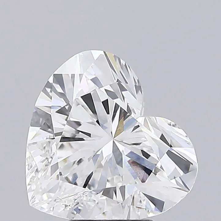 5.08ct Heart Lab Grown Diamond (Colour E, Clarity VVS1, IGI Certified)