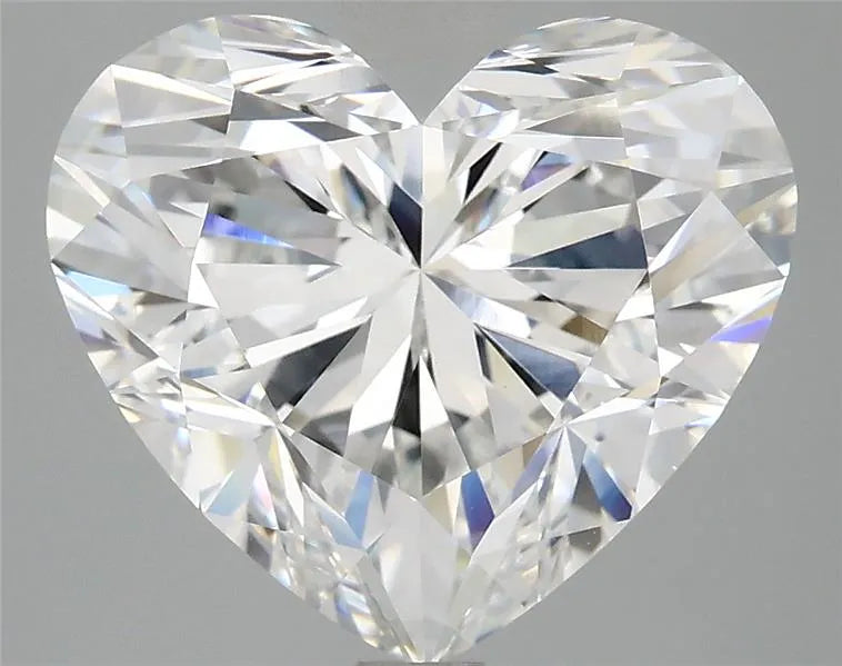 5.08ct Heart Lab Grown Diamond (Colour E, Clarity VVS2, IGI Certified)