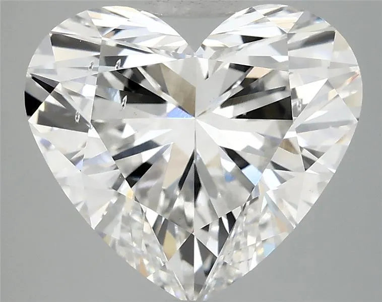 5.08ct Heart Lab Grown Diamond (Colour F, Clarity SI1, IGI Certified)