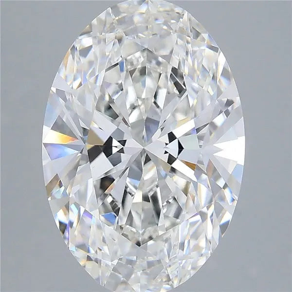 5.08ct Oval Lab Grown Diamond (Colour F, Clarity VVS2, IGI Certified)