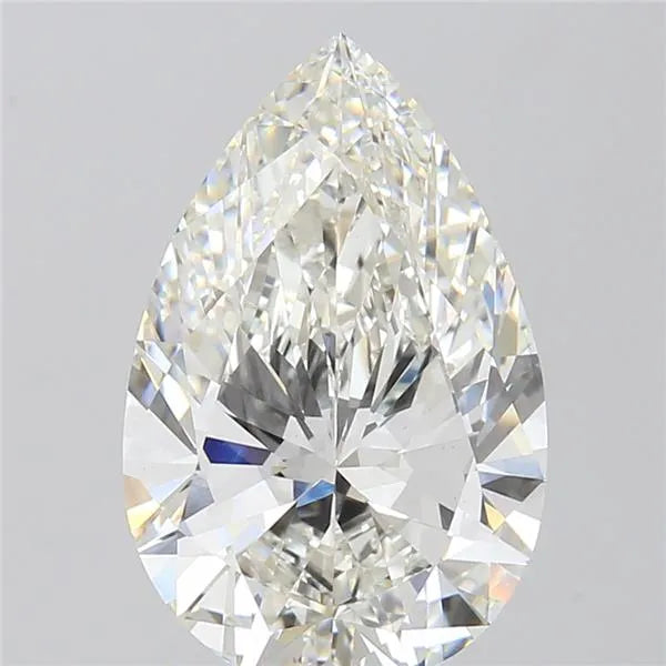5.08ct Pear Lab Grown Diamond (Colour G, Clarity VVS2, IGI Certified)
