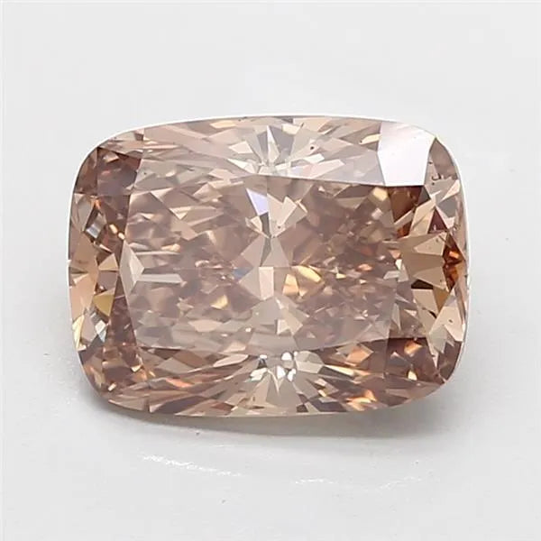 5.09ct Cushion brilliant Lab Grown Diamond (Colour Fancy Brown, Clarity VS1, Uncertified)