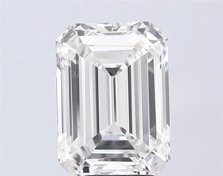5.09ct Emerald Lab Grown Diamond (Colour E, Clarity VVS2, IGI Certified)