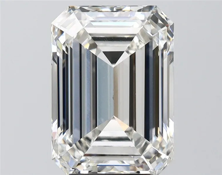 5.09ct Emerald Lab Grown Diamond (Colour F, Clarity VVS1, IGI Certified)