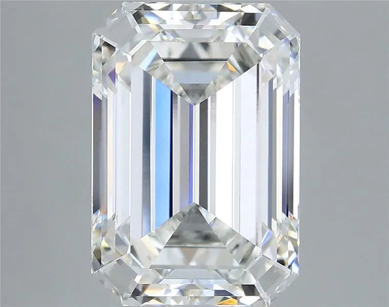 5.09ct Emerald Lab Grown Diamond (Colour F, Clarity VVS2, IGI Certified)
