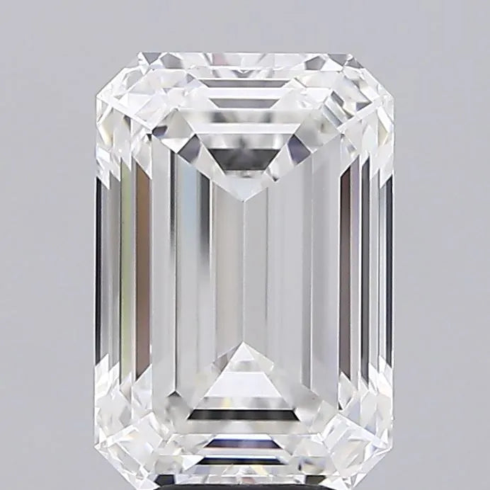 5.09ct Emerald Lab Grown Diamond (Colour F, Clarity VVS2, IGI Certified)