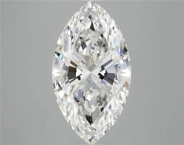 5.09ct Marquise Lab Grown Diamond (Colour D, Clarity VS2, IGI Certified)