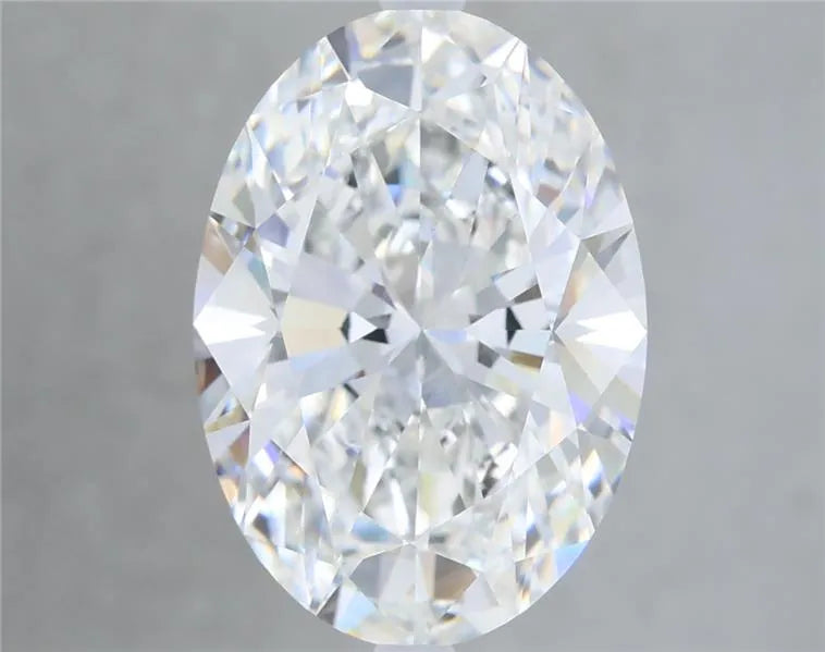 5.09ct Oval Lab Grown Diamond (Colour E, Clarity VVS2, IGI Certified)