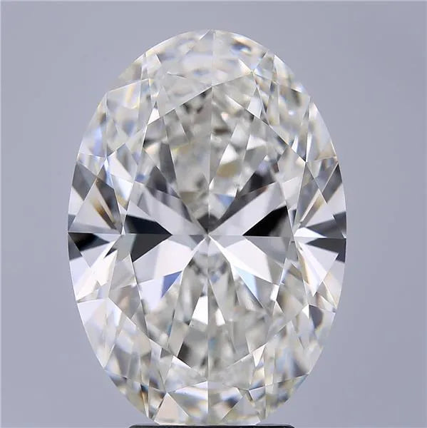 5.09ct Oval Lab Grown Diamond (Colour G, Clarity VVS2, IGI Certified)