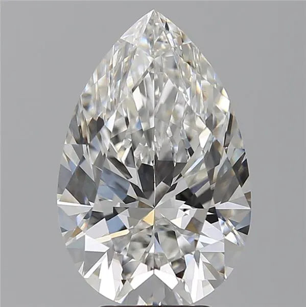 5.09ct Pear Lab Grown Diamond (Colour E, Clarity VVS2, IGI Certified)