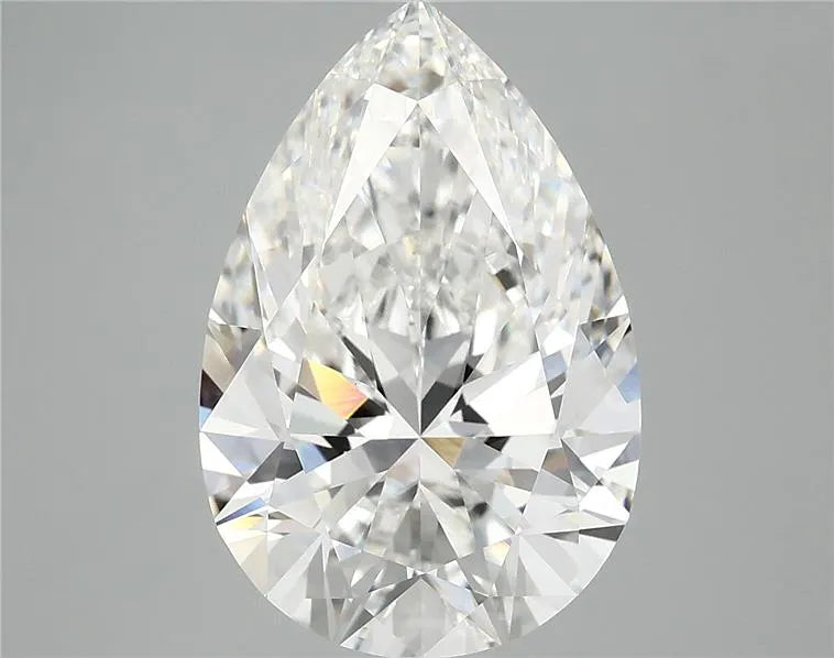 5.09ct Pear Lab Grown Diamond (Colour F, Clarity VVS2, IGI Certified)