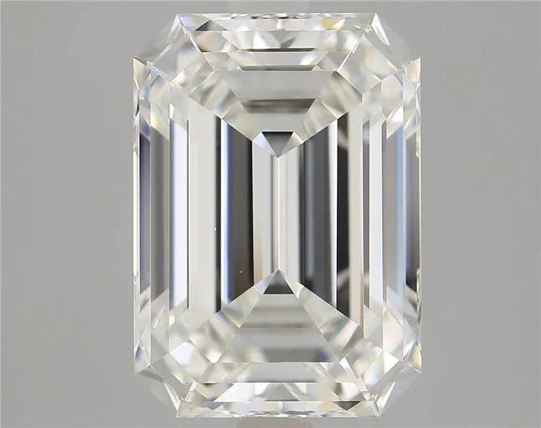 5.10ct Emerald Lab Grown Diamond (Colour F, Clarity VVS2, IGI Certified)