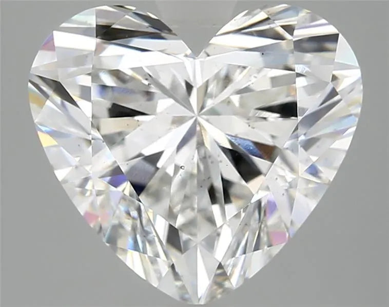 5.10ct Heart Lab Grown Diamond (Colour E, Clarity SI1, IGI Certified)