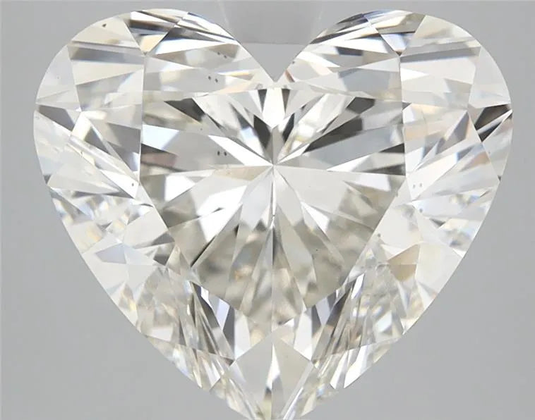 5.10ct Heart Lab Grown Diamond (Colour H, Clarity VS2, IGI Certified)