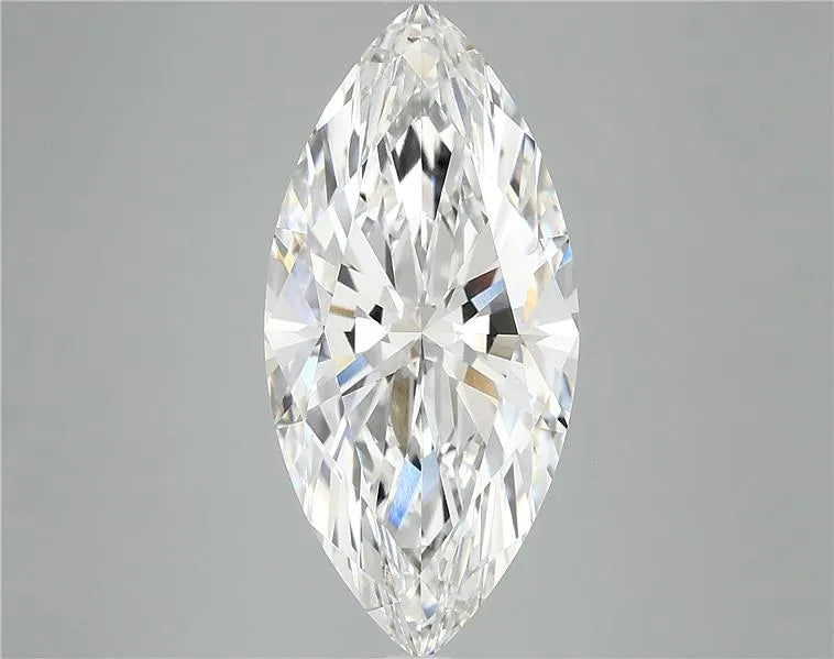 5.10ct Marquise Lab Grown Diamond (Colour F, Clarity VVS2, IGI Certified)