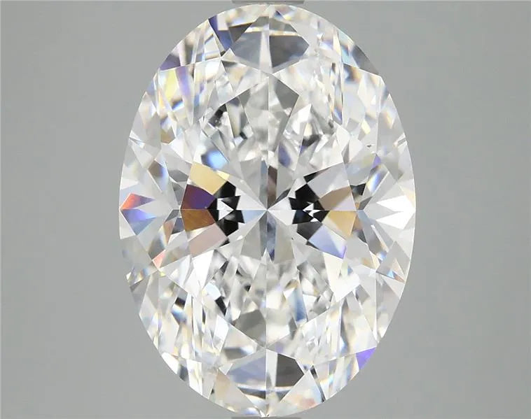5.10ct Oval Lab Grown Diamond (Colour E, Clarity VVS2, IGI Certified)
