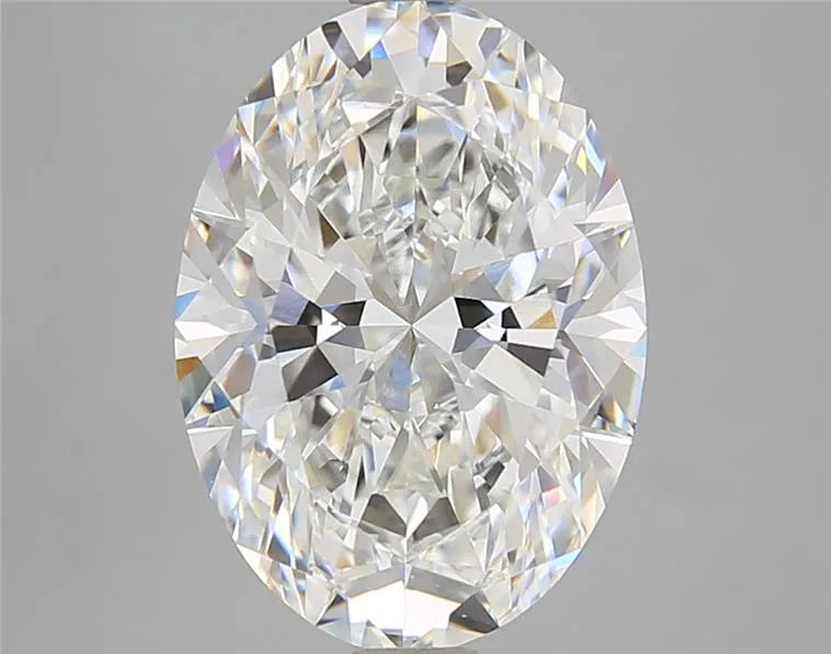 5.10ct Oval Lab Grown Diamond (Colour E, Clarity VVS2, IGI Certified)