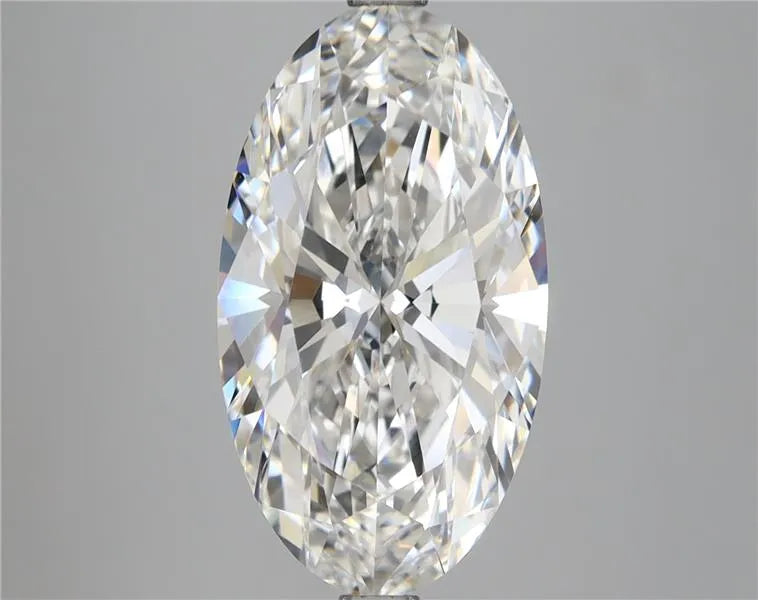 5.10ct Oval Lab Grown Diamond (Colour E, Clarity VVS2, IGI Certified)