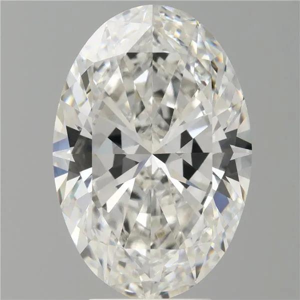 5.10ct Oval Lab Grown Diamond (Colour F, Clarity VVS2, IGI Certified)