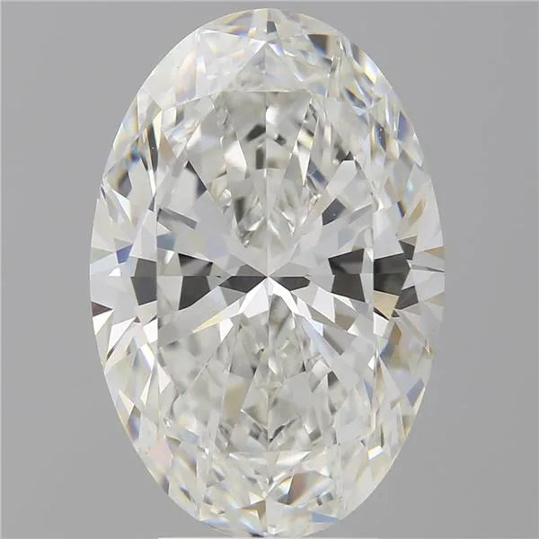 5.10ct Oval Lab Grown Diamond (Colour F, Clarity VVS2, IGI Certified)