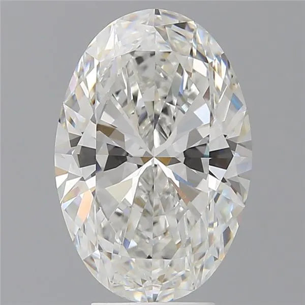 5.10ct Oval Lab Grown Diamond (Colour F, Clarity VVS2, IGI Certified)
