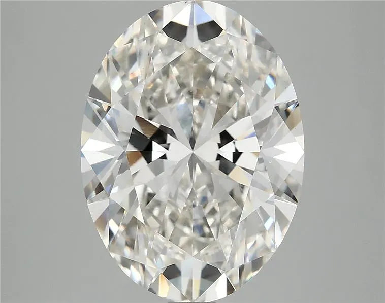 5.10ct Oval Lab Grown Diamond (Colour H, Clarity VS1, IGI Certified)
