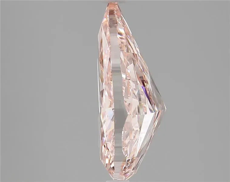 5.10ct Pear Lab Grown Diamond (Colour Fancy Vivid Pink, Clarity VVS1, IGI Certified)