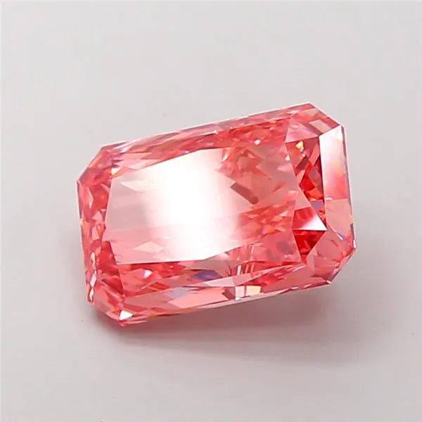 5.10ct Radiant Lab Grown Diamond (Colour Fancy Vivid Pink, Clarity VVS1, IGI Certified)