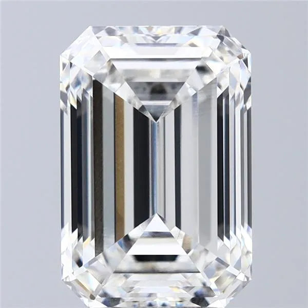 5.11ct Emerald Lab Grown Diamond (Colour F, Clarity VVS2, IGI Certified)