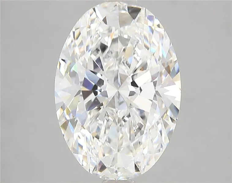 5.11ct Oval Lab Grown Diamond (Colour D, Clarity VVS2, IGI Certified)