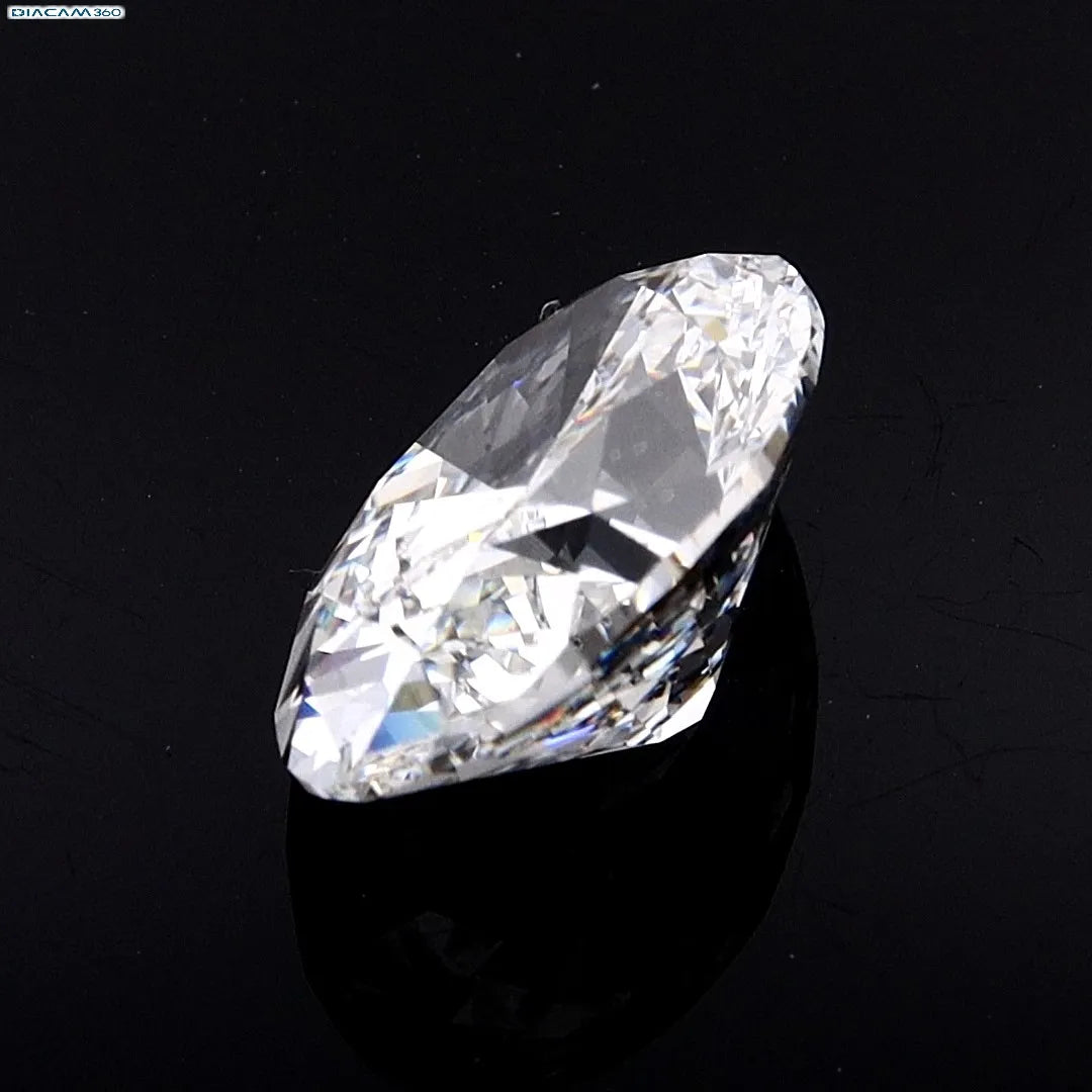 5.11ct Oval Natural Diamond (Colour H, Clarity SI1, GIA Certified)