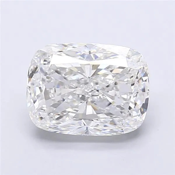 5.12ct Cushion modified Lab Grown Diamond (Colour D, Clarity VVS2, IGI Certified)